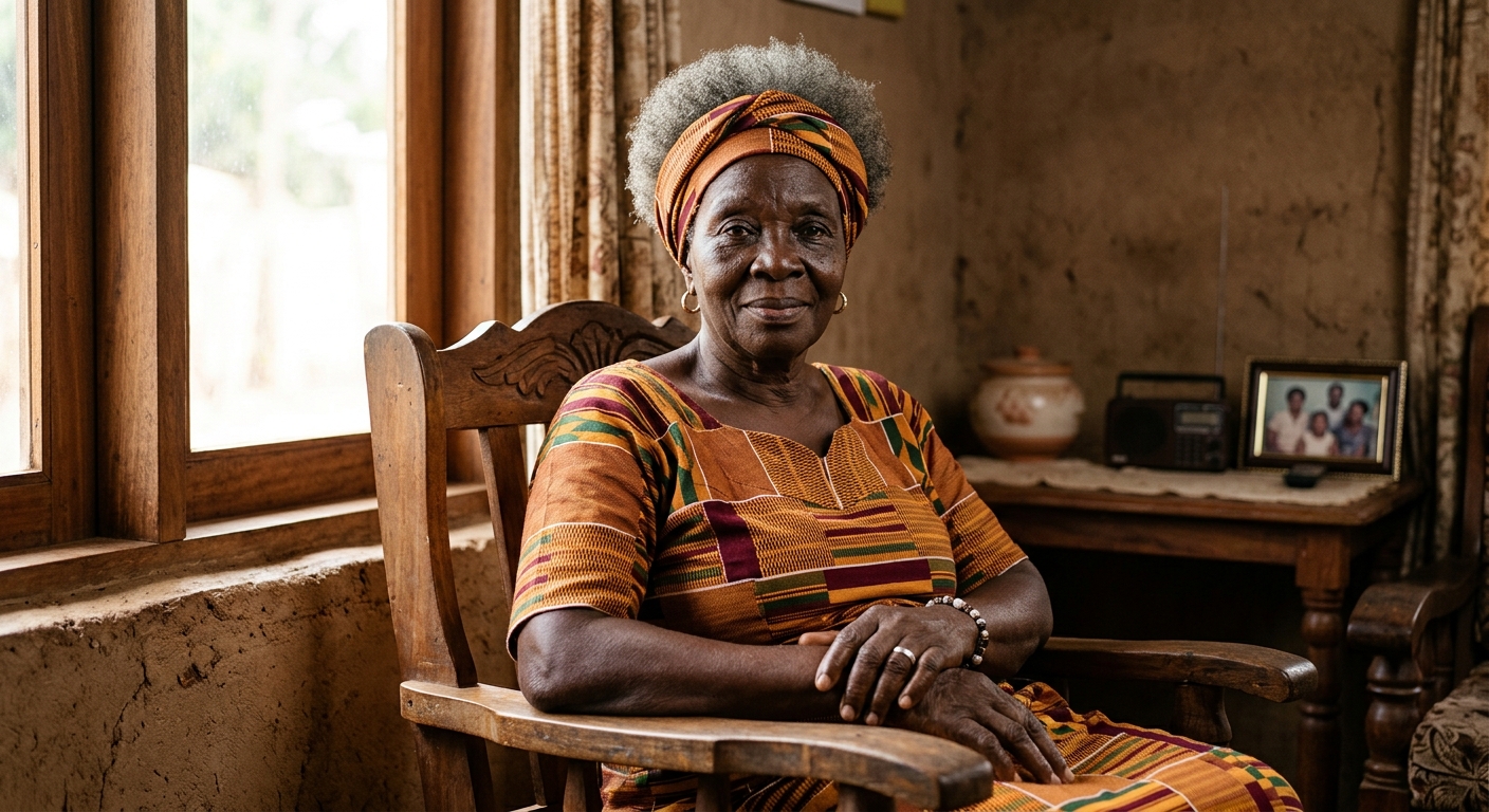 Nana Ama — the retired midwife who changed everything