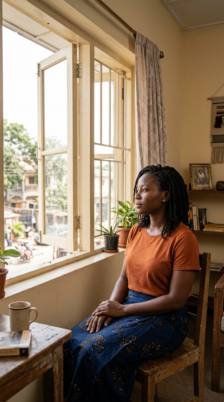 A woman finding her way back to herself